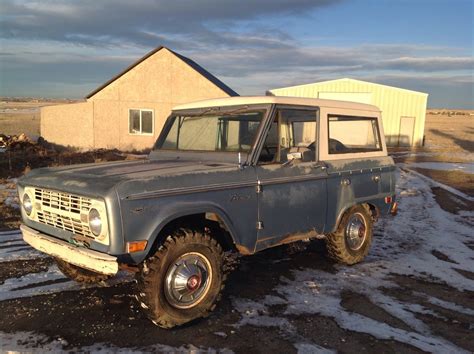 1968 Ford Bronco Uncut Original Survivor 289 Brittany Blue 56000