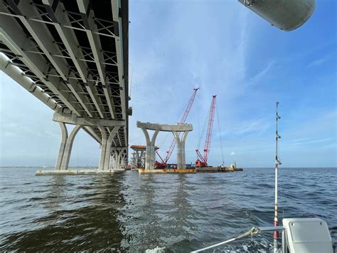 Pensacola Bay Bridge Repairs Hit Snag Bridge Will Not Reopen To Any