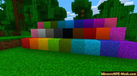 Solid Color Blocks 16x Minecraft Pe Texture Pack Ios 111