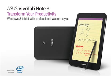 Asus Vivotab Note 8 M80ta Tablets Asus Usa
