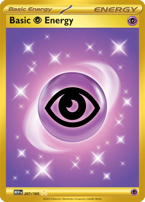 Psychic Energy Pokémon 151 Mew 207 Limitless
