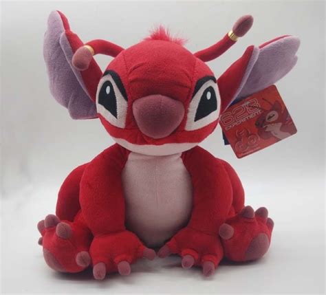 Lilo And Stitch Toy Experiment 628 Leroy Red Alien Plush Toy 30cm 12