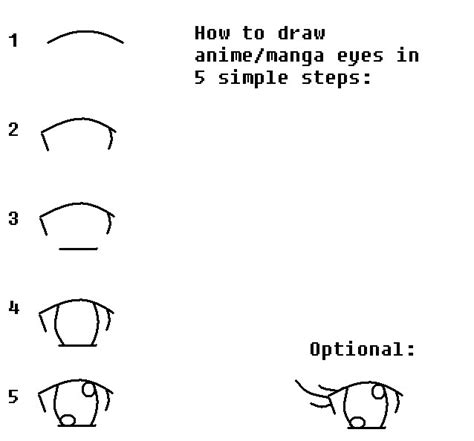 How to draw anime body. How to Draw Anime/Manga Eyes: 5 Simple Steps by NyanOtaku ...