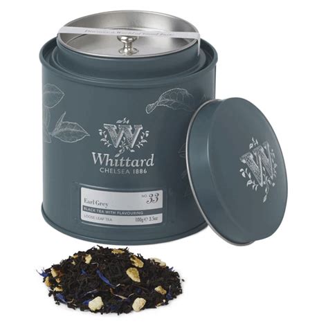 Ceai Negru Earl Grey Tea Caddy Whittard Of Chelsea100 G