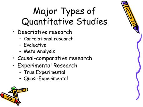 Ppt Major Types Of Quantitative Studies Powerpoint Presentation Free