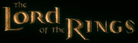 The Lord Of The Rings Logopedia Fandom