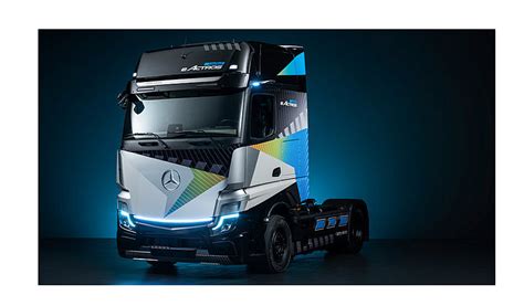 Mercedes Unveils The Hydrogen EActros Truck