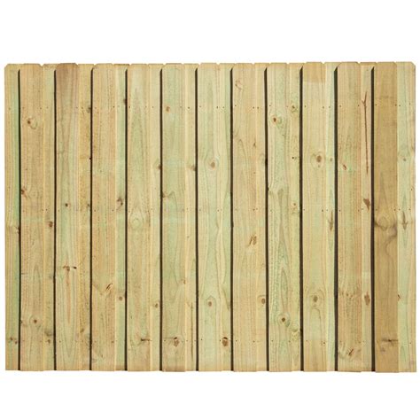Board On Board Pressure Treated Wood Fence Panels At