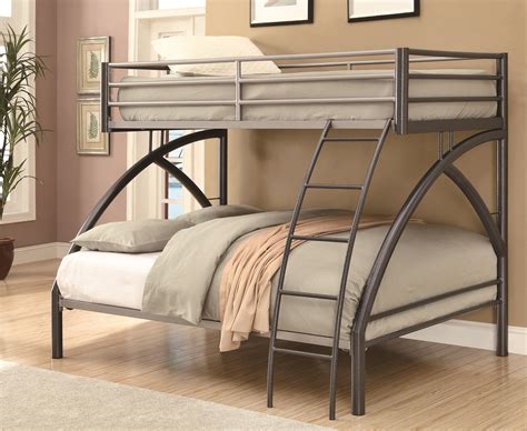 Coaster Bunks Twin Over Full Contemporary Bunk Bed Value City