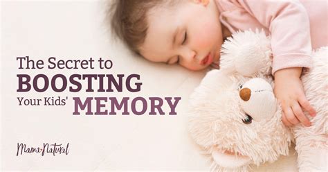 Sleep And Memory How Naps Improve Your Kids Memory