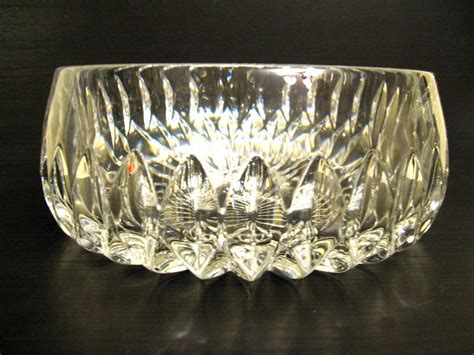 Full Lead Crystal Bowl Made In Gorham Germany Ebay