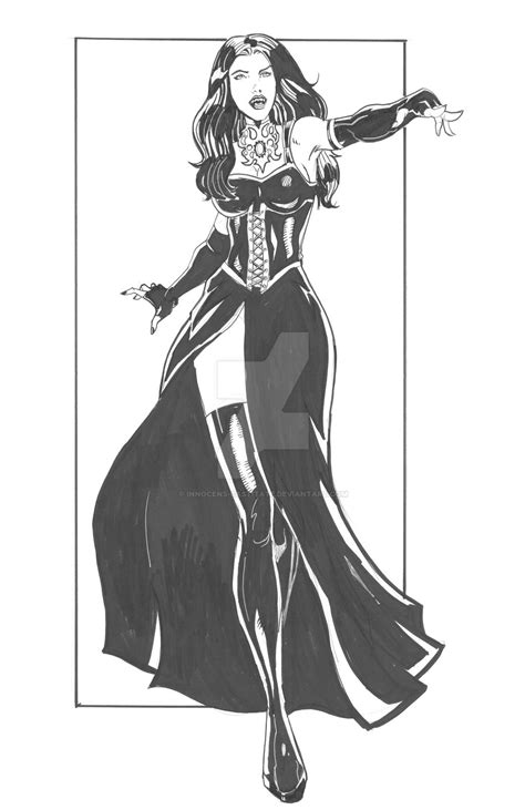 Character Designs The Vampire Queen By Innocens Castitate On Deviantart