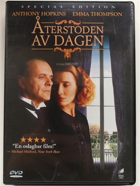 The Remains Of The Day Dvd 1993 Aterstoden Av Dagen Directed By James