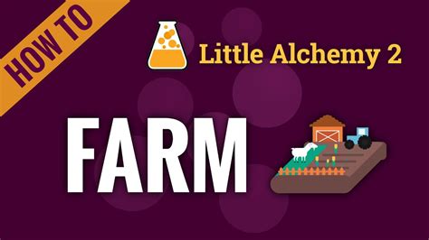 Fire + fire = energy. How to make a Farm in Little Alchemy 2 - YouTube
