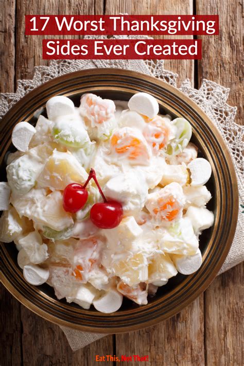 17 Worst Thanksgiving Sides Ever Created — Eat This Not That