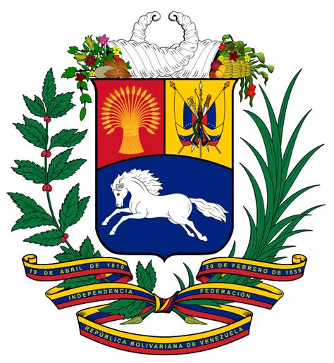 Filecoat Of Arms Of Venezuelasvg Prolewiki