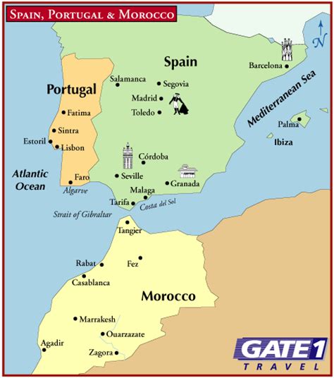 Álbumes 92 Foto Mapa De España Y Portugal Con Ciudades Lleno