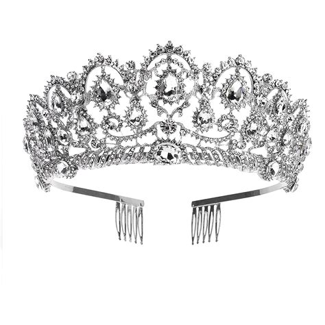 Buy Crown Tiara Yallff Prom Queen Crown Quinceanera Pageant Crowns