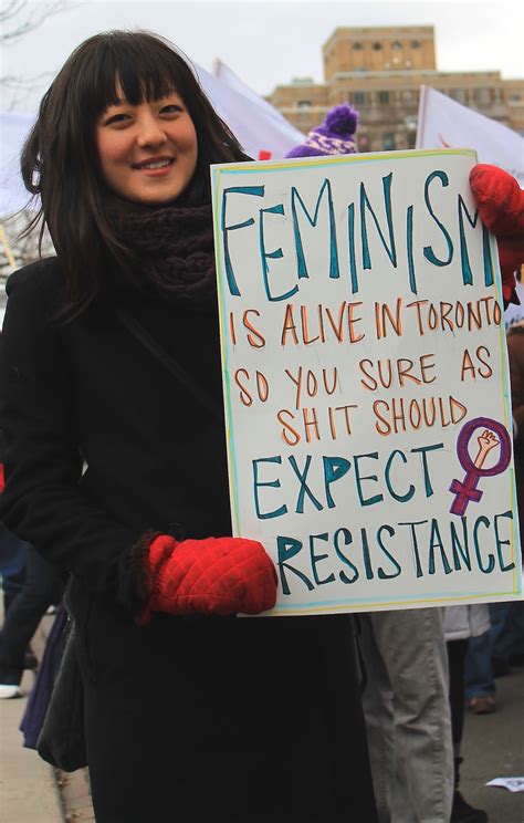 Photo Essay Toronto International Womens Day March Rabbleca