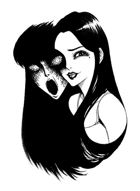 Tomie Two Faced By Sketchmenot On Newgrounds