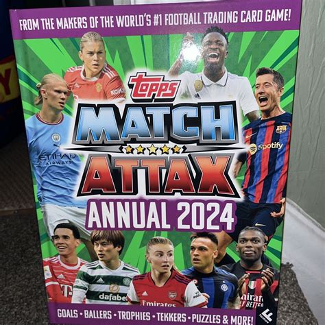 Match Attax Annual 2024 The Best Official Illustrated Football Annual