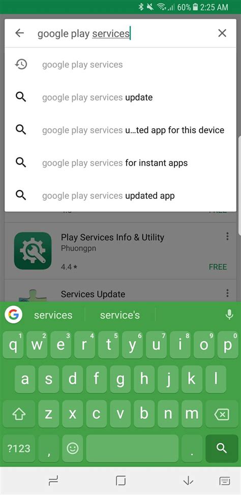 Yes, it's not directly visible in the play store. How to Update Google Play Services