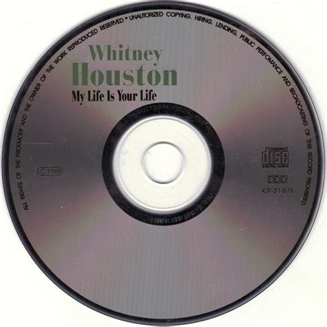 Whitney Houston My Love Is Your Love Cd Discogs