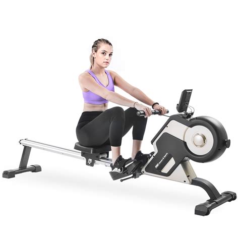 Magnetic Rowing Machine Compact Indoor Rower With Magnetic