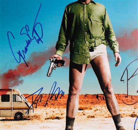 Breaking Bad X Photo Cast Signed By With Giancarlo Esposito