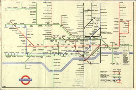 London Underground Maps Show Evolution Of The Tube Over The Last 153