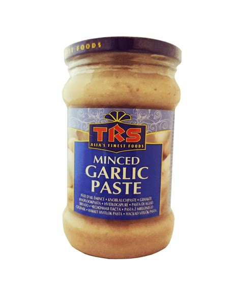 TRS Minced Garlic Paste 300 G Spice Town Online Grocery Store