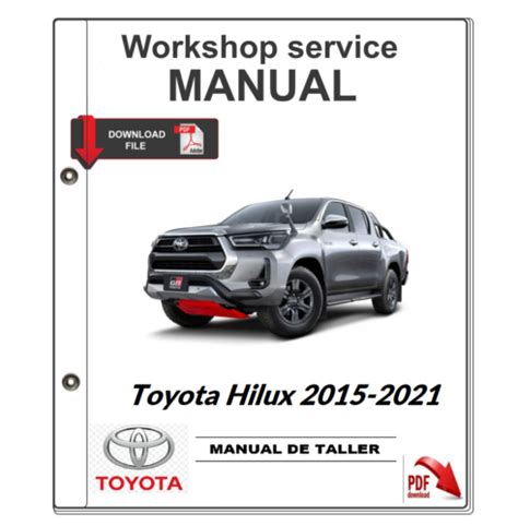 Manual Taller Toyota Hilux 2015 2021 Ebay