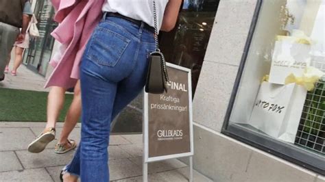 candidsyoulike on tumblr tight sexy ass in tight jeans candid slow mo