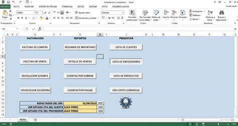 Sistema De Facturacion E Inventario En Excel Paso 2 Youtube