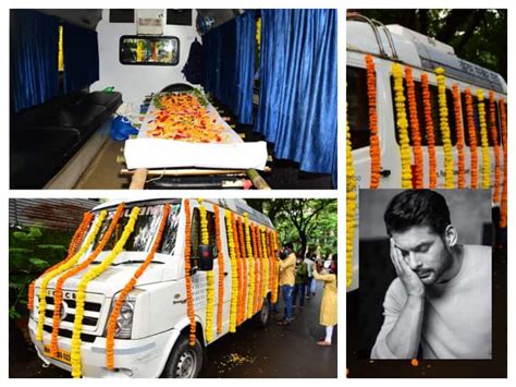 Sidharth Shukla Death Ambulance Ready For Late Actors Last Journey To Home Ahead Of Funeral