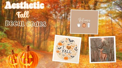 Roblox Fall Decals
