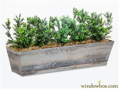 Explore a wide range of the best faux window on aliexpress to find one that suits you! Faux Boxwood in Planters for Windows & Deck Railings