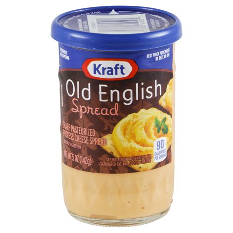 Kraft Old English Sharp Cheddar Cheese Spread 5 Oz Jar