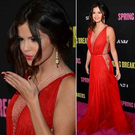 Selena Gomez Braided Updo Spring Breakers Premiere Hairstyle ~ Krazy