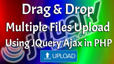 Drag And Drop File Upload Jquery And Html The Easy Way Pakainfo
