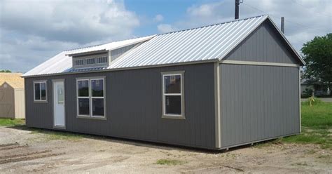 16x40 Dormer Cabin Storage Shed Portable Building In Stock For