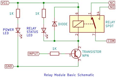 5v Single Channel Relay Module Pin Diagram Specifications
