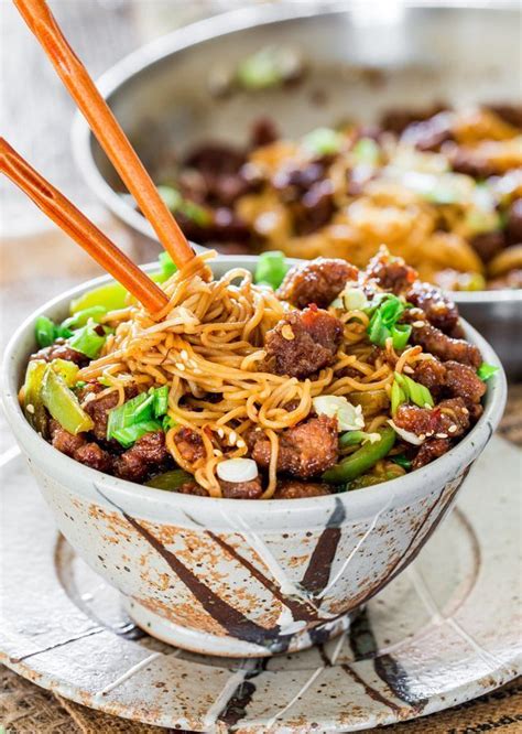 Many thermometers and older recipes recommend an internal temperature of 180° to 185°f. Mongolian Beef Ramen Noodles - a copycat recipe of the ...