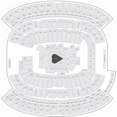 Sofi Stadium Seating Chart For Taylor Swift