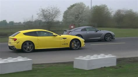 Ferrari enzo vs nissan gtr r34 700 hp. Yellow Ferrari FF vs Nissan R35 GT-R vs McLaren 12C - YouTube
