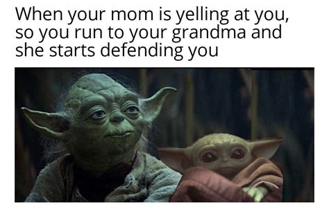 Cute Baby Yoda Memes Because The Internet Cant Even Funny Relatable