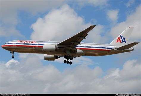 N773an full info | n773an photos. N750AN American Airlines Boeing 777-223(ER) Photo by ...