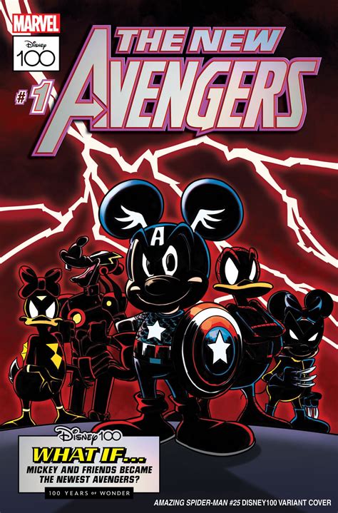 Marvel Comics Celebrates 100 Years Of Disney With Variant Covers