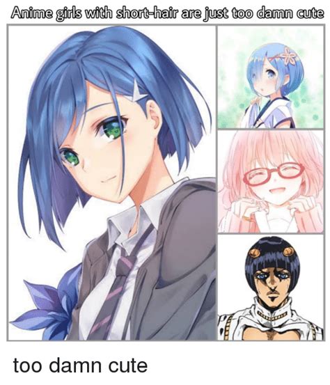 :) question and answer in the anime club. Anime Girls With Short-Hair Are Fust Too Damn Cute | Anime ...