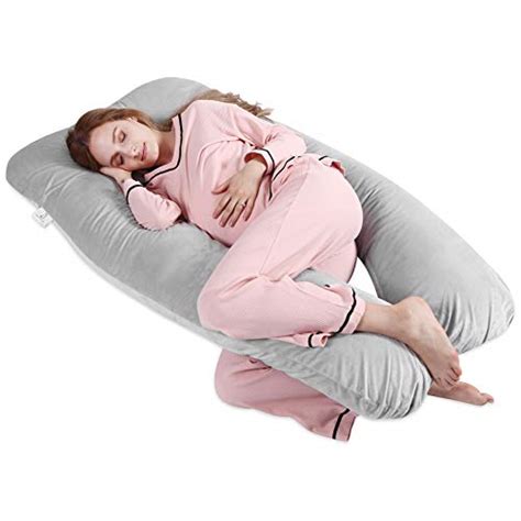 Oubonun Pregnancy Pillows 55 Inches Women U Shaped Pregnancy Pillows